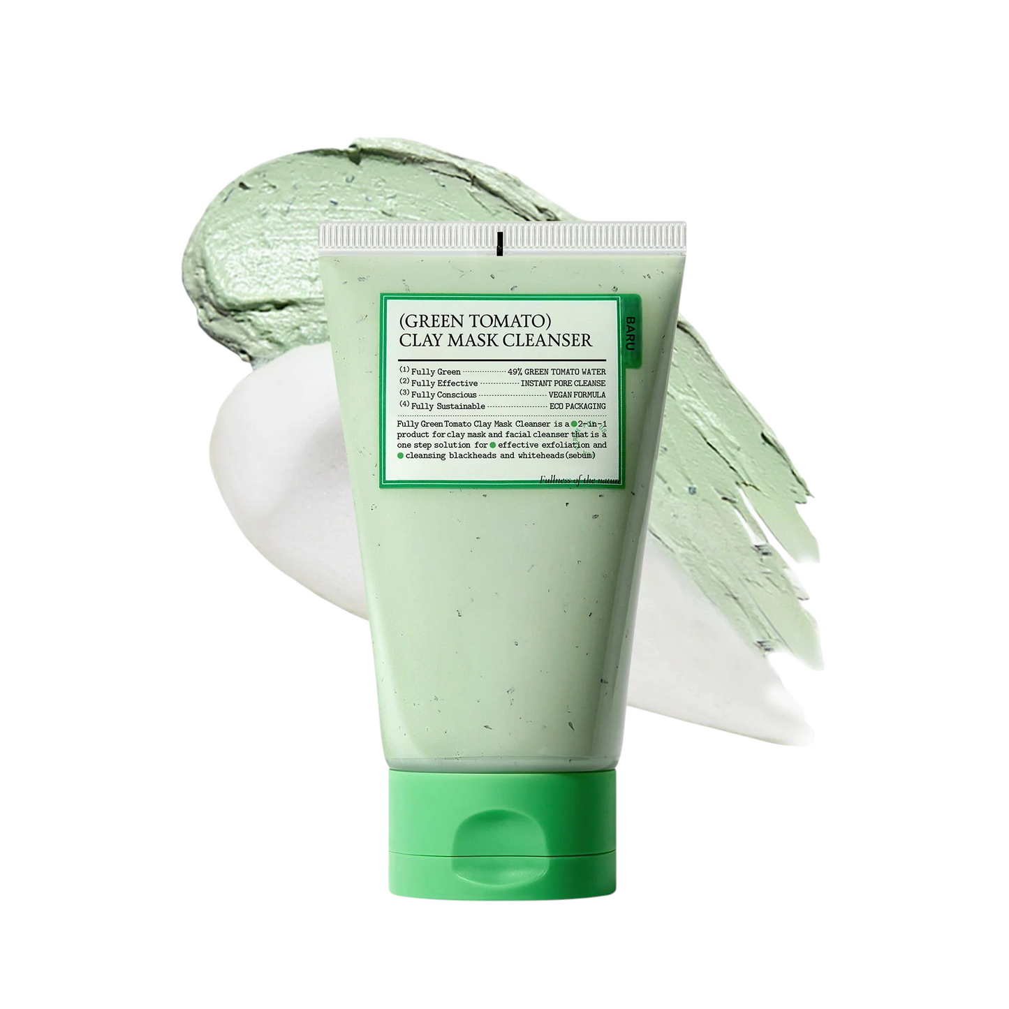 Baru Bloom® Green Tomato Clay Mask Cleanser