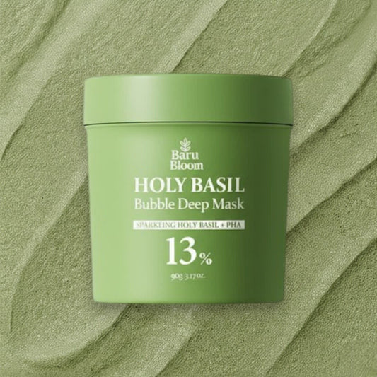 Baru Bloom® Sparkling Basil Bubble Mask