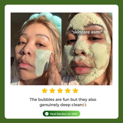 Baru Bloom® Sparkling Basil Bubble Mask