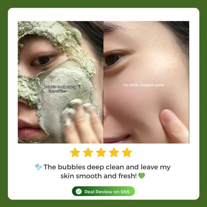 Baru Bloom® Sparkling Basil Bubble Mask